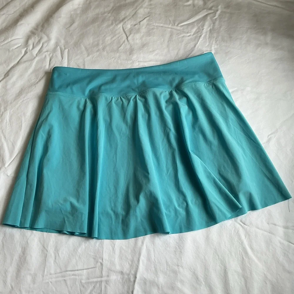 Nike bundle Tennis Skirt - Black, White, and Blue - Picture 8 of 9